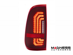 Ford Super Duty LED Tail Lights - XB Series - Morimoto - Red Ford Super Duty LED Tail Lights - XB Series - Morimoto - Red